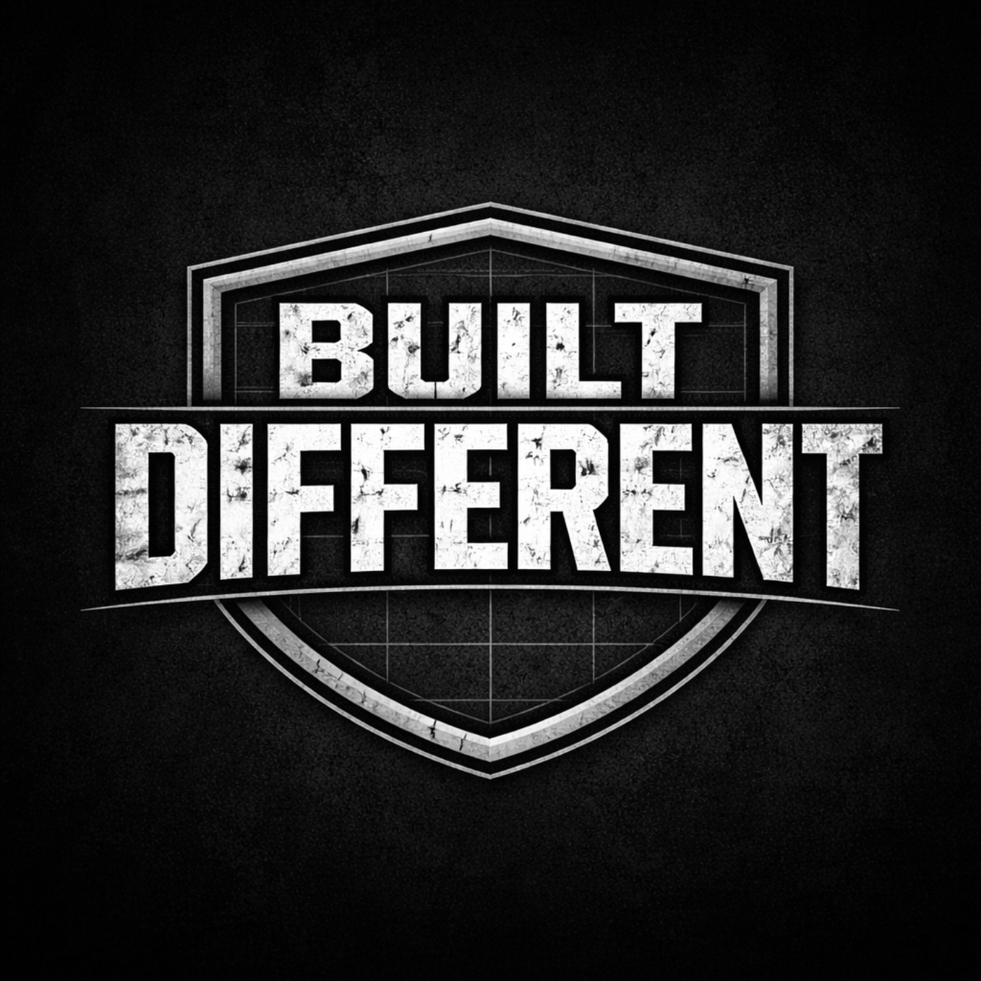 Built Different newsletter shield logo